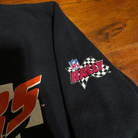 VTG 90’s Chicago Bears Signal Sports Chalk Line Racing USA Made NFL Sweatshirt S - Picture 10 of 11